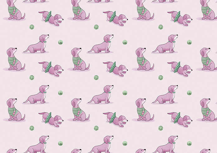 Dasching About, Fetch Princess - Twist&Fit Roman Blind - Image 7